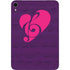 Purple Musical Notes Apple iPad Mini Skin