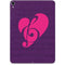 Purple Musical Notes Apple iPad Pro Skin