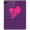 Purple Musical Notes iPad Pro 11in (2024) Clear Case