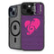 Purple Musical Notes iPhone 13 Kickstand Case