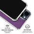 Purple Musical Notes iPhone 15 Clear Case