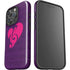 Purple Musical Notes iPhone 16 Pro Impact Case
