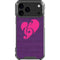 Purple Musical Notes iPhone 18 Pro Max Clear Case