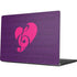 Purple Musical Notes Apple MacBook Pro 14-inch Skin