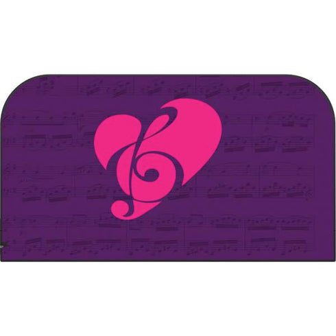 Purple Musical Notes Nintendo Switch 2 (2025) with Joy-Con Skin
