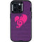 Purple Musical Notes Otterbox Defender iPhone Skin