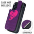 Purple Musical Notes Otterbox Defender iPhone Skin
