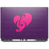 Purple Musical Notes Dell Precision Skin