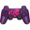 Purple Musical Notes PS3 Dual Shock wireless controller Skin