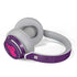 Purple Musical Notes Surface Headphones Skin