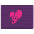 Purple Musical Notes Surface Laptop 2 Skin