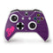 Purple Musical Notes Xbox One S Controller Skin
