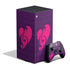 Purple Musical Notes XBox Series X Digital Edition Bundle Skin