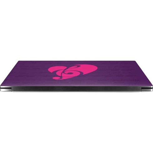 Purple Musical Notes Dell XPS Skin