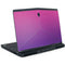 Purple Ombre Dell Alienware Skin