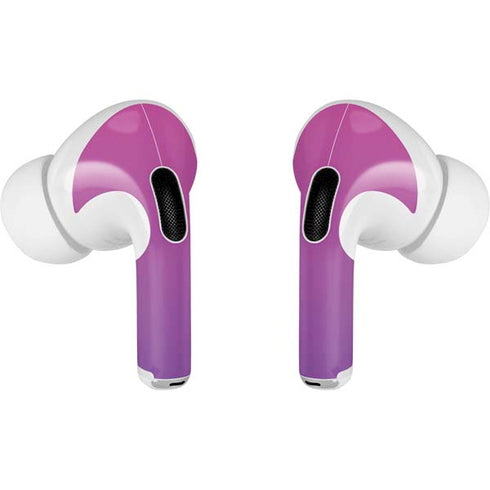Purple Ombre AirPods Skins