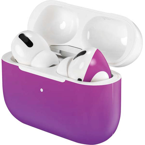 Purple Ombre AirPods Skins