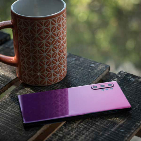 Purple Ombre Galaxy Note 10 Plus Skin