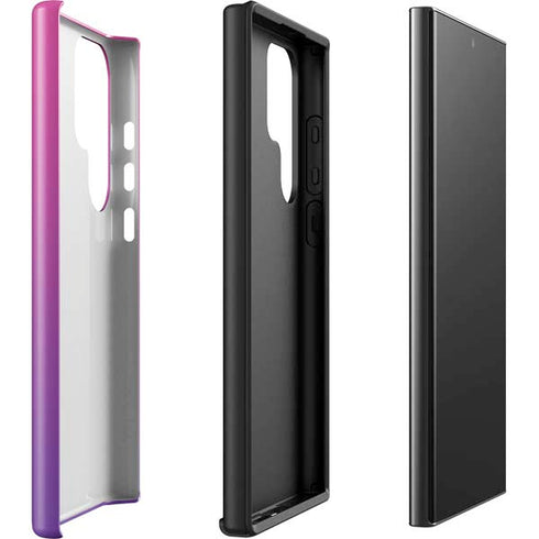 Purple Ombre Galaxy S23 Ultra Pro Case