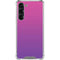 Purple Ombre Galaxy S24 FE Clear Case