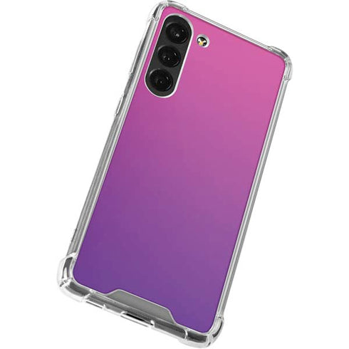 Purple Ombre Galaxy S24 FE Clear Case