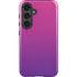 Purple Ombre Galaxy S25 Impact Case