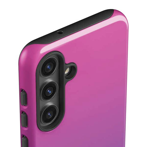 Purple Ombre Galaxy S25 Impact Case