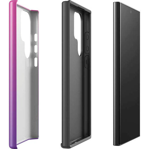 Purple Ombre Galaxy S25 Ultra Impact Case
