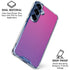 Purple Ombre Galaxy S25 Clear Case