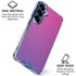 Purple Ombre Galaxy S25 FE Clear Case