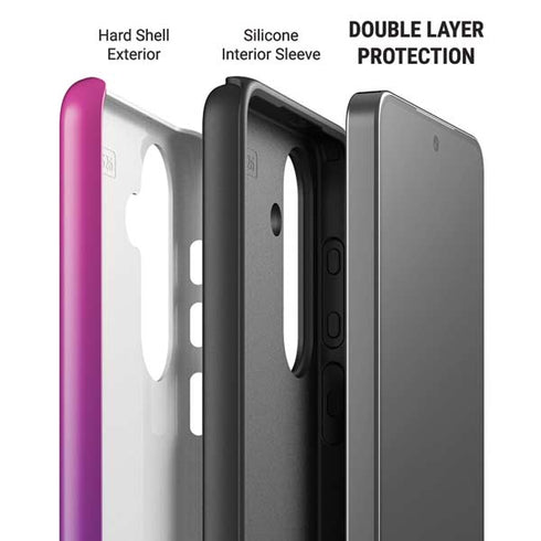 Purple Ombre Galaxy S26 Impact Case