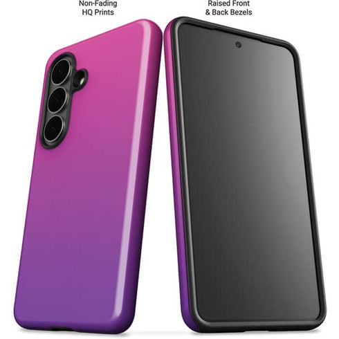 Purple Ombre Galaxy S26 Impact Case