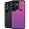 Purple Ombre Galaxy S26 Kickstand Case