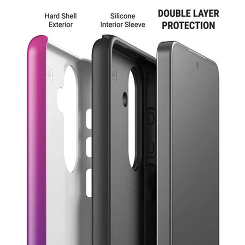 Purple Ombre Galaxy S26 Plus Impact Case