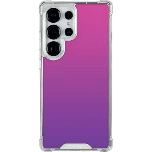 Purple Ombre Galaxy S26 Ultra Clear Case