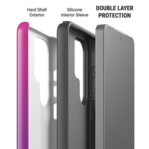 Purple Ombre Galaxy S26 Ultra Impact Case