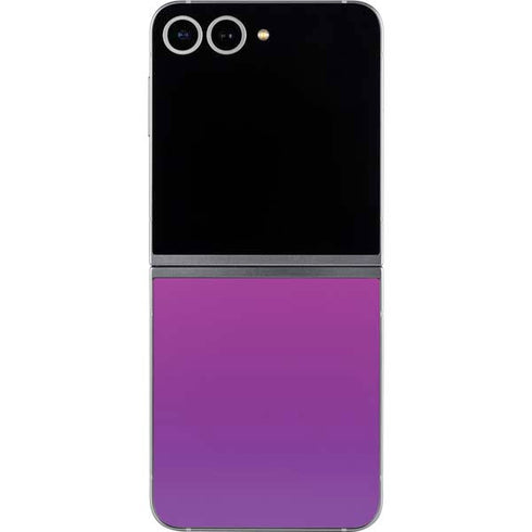 Purple Ombre Galaxy Z Flip6 Skin