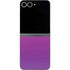 Purple Ombre Galaxy Z Flip6 Skin