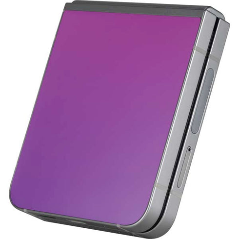 Purple Ombre Galaxy Z Flip6 Skin