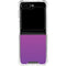 Purple Ombre Galaxy Z Flip6 Clear Case