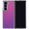 Purple Ombre Galaxy Z Fold5 5G Clear Case