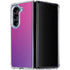 Purple Ombre Galaxy Z Fold5 5G Clear Case