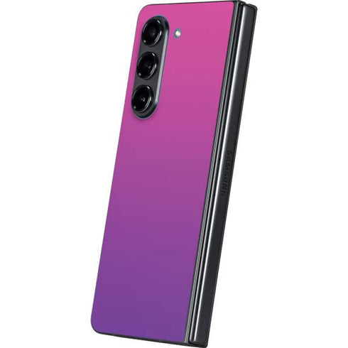 Purple Ombre Galaxy Z Fold5 5G Skin