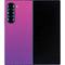Purple Ombre Galaxy Z Fold6 Skin