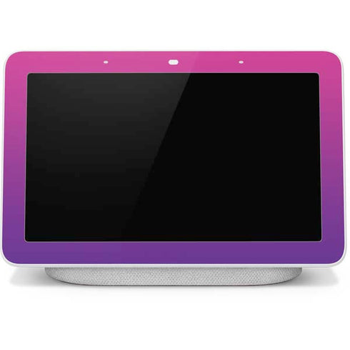 Purple Ombre Google Home Hub Skin