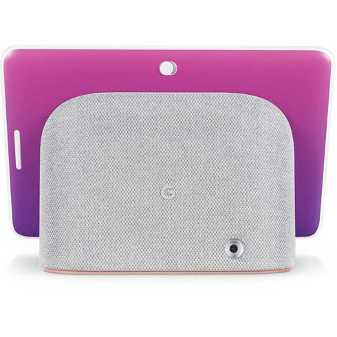 Purple Ombre Google Home Hub Skin