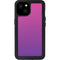 Purple Ombre iPhone 15 Plus Waterproof Case