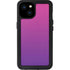 Purple Ombre iPhone 15 Plus Waterproof Case