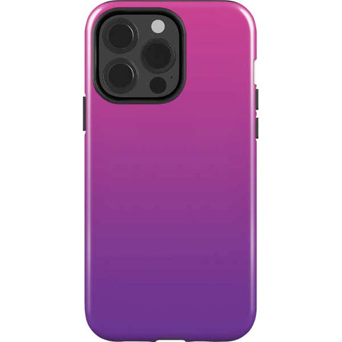 Purple Ombre iPhone 15 Pro Impact Case