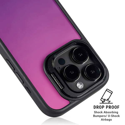 Purple Ombre iPhone 15 Pro Kickstand Case